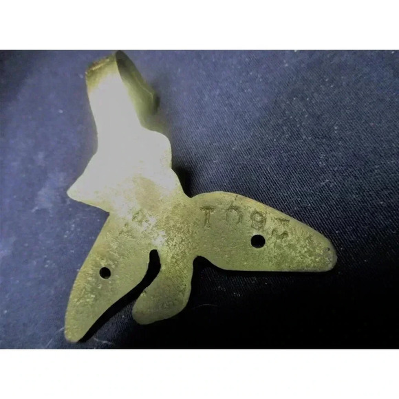 Brass Harvin Decorative Eagle Hooks, Set‎ of three, Mid Century, American, - Picture 5 of 5